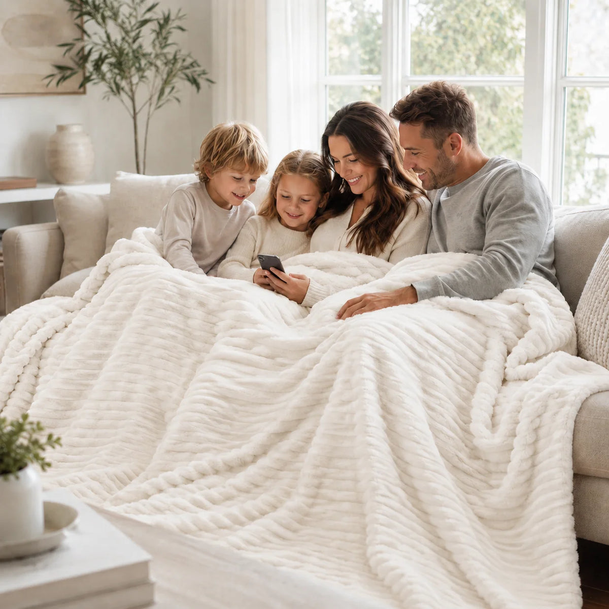 Soft Flannel Blanket Multiple Sizes Available Machine Washable