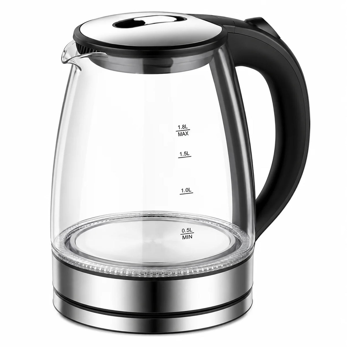 2L Glass Electric Kettle 110V/220V Double Layer Hot Water Boiler