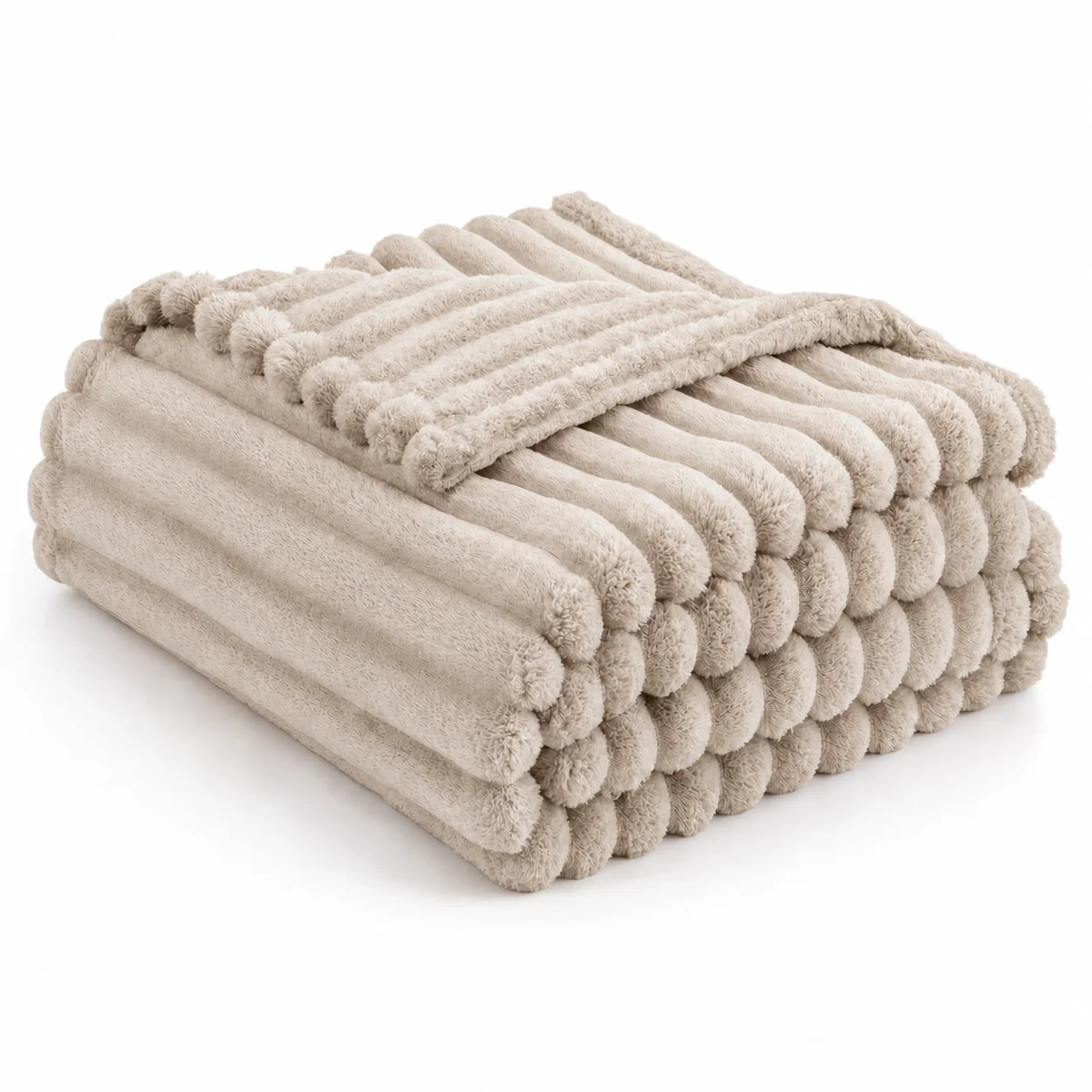 Soft Flannel Blanket Multiple Sizes Available Machine Washable