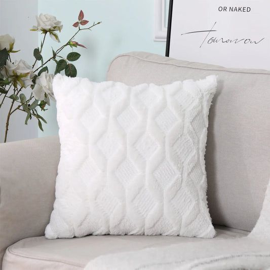 Soft Plush Decorative Throw Pillow Covers