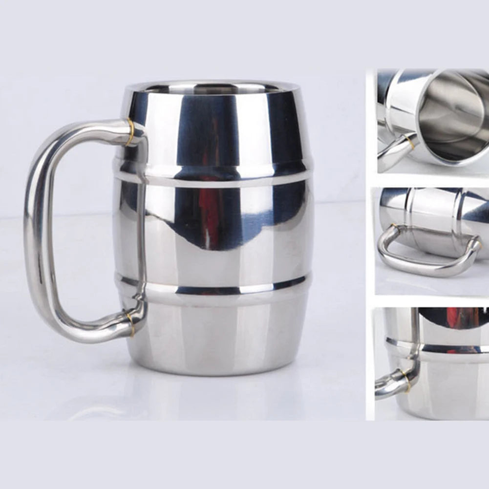 Double Wall Stainless Steel Coffee Mug  Travel Tumbler