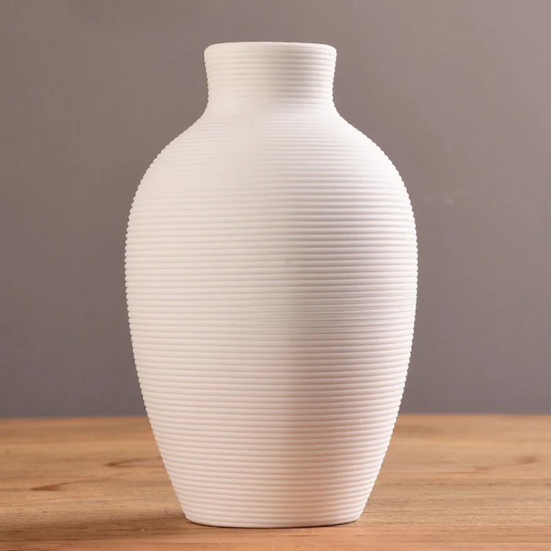 Ceramic Vase For Home Decor Nordic Flower