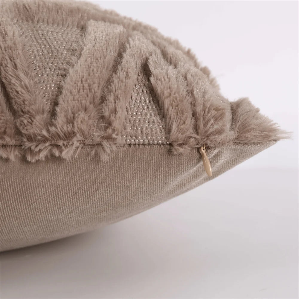 Soft Plush Decorative Throw Pillow Covers
