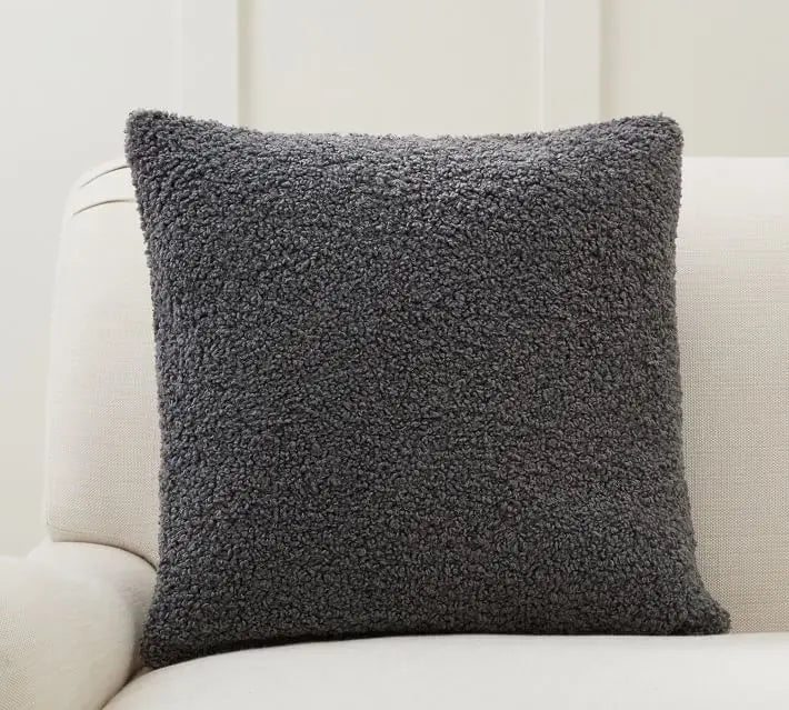 Plush Pillow Cover Cozy Faux Fur Cushion Cover  45*45 Decorative
