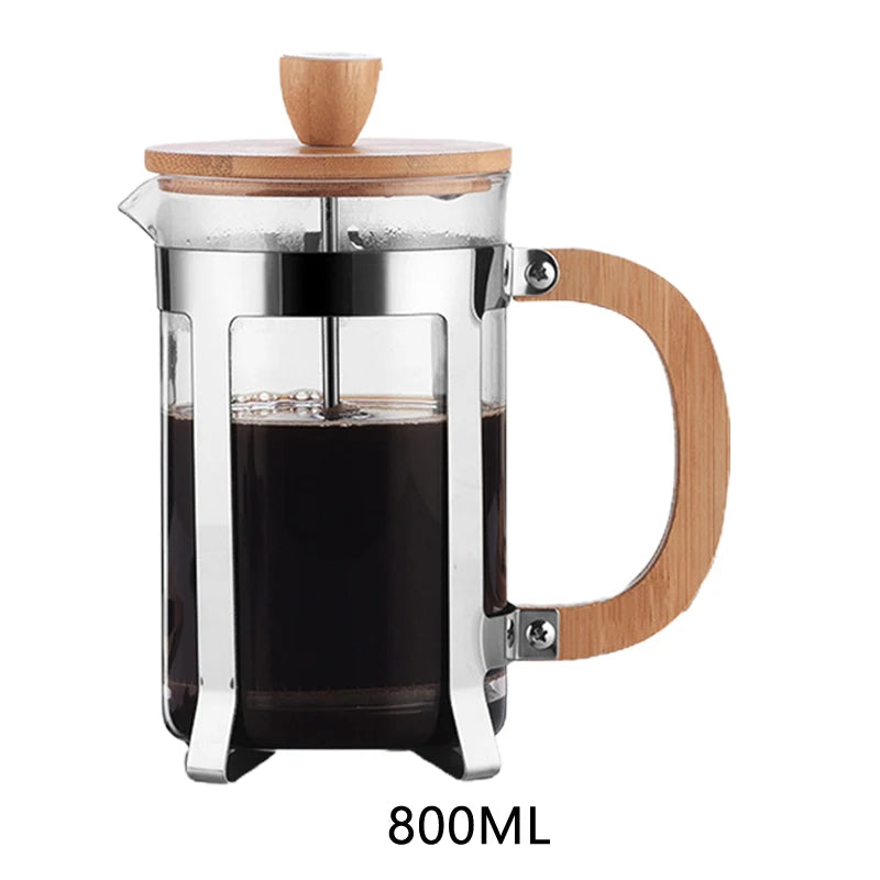 French Press Coffee Maker & Large Capacity