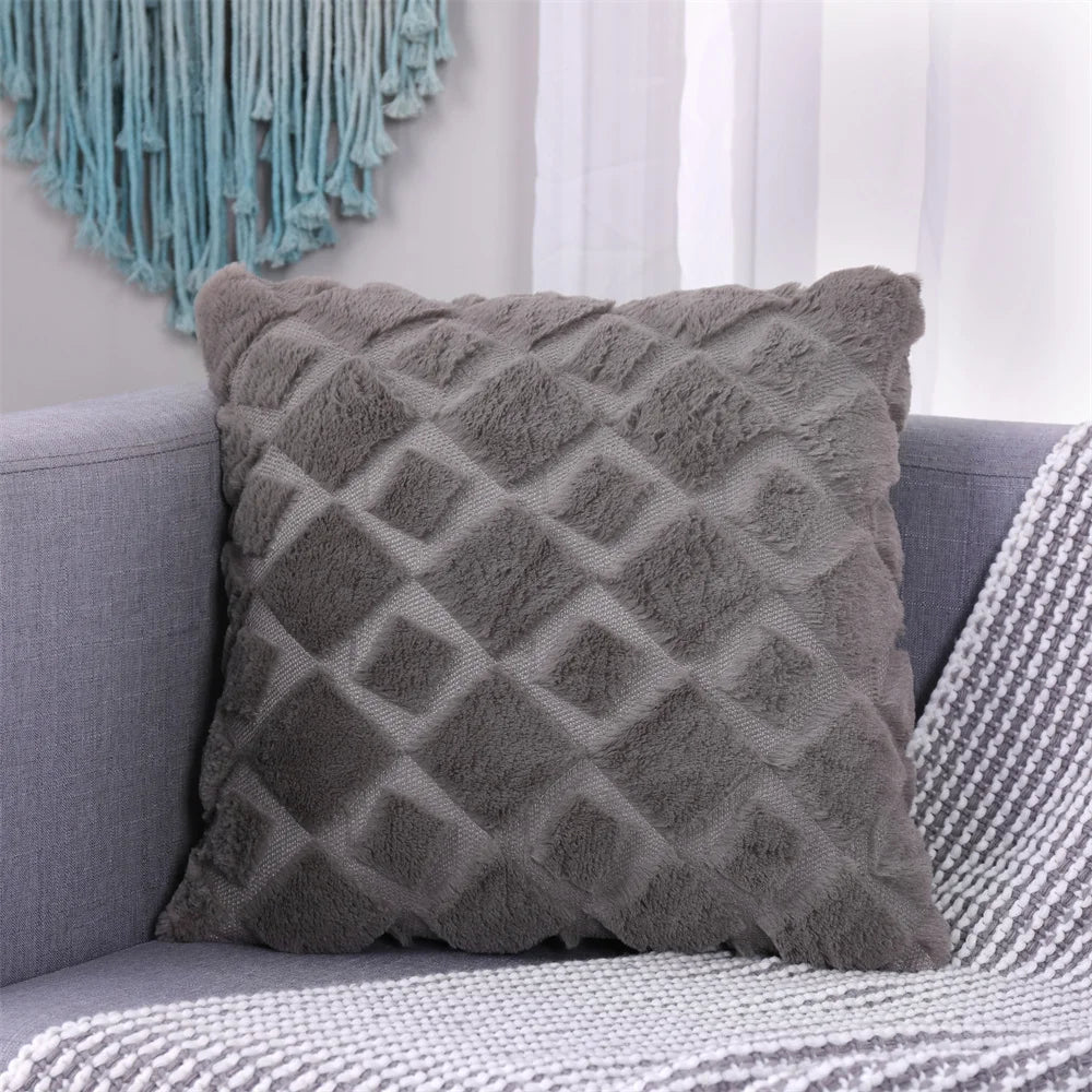 Soft Plush Decorative Throw Pillow Covers
