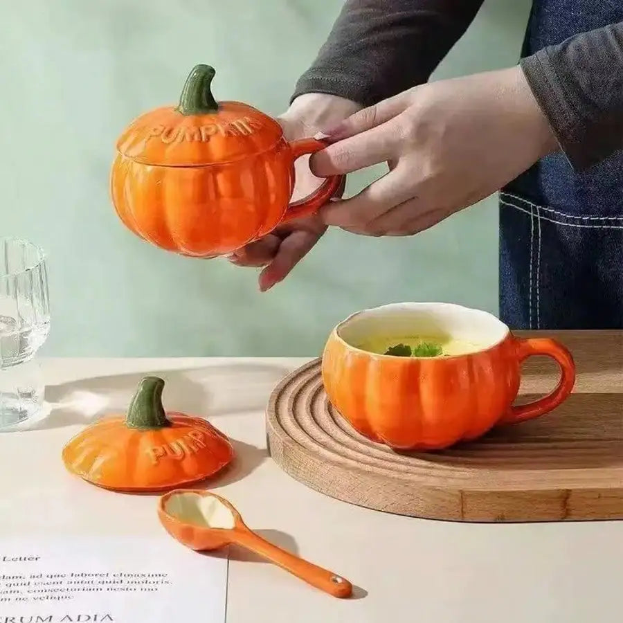 1PC Pumpkin Ceramic Coffee Mug Tea Cup,
