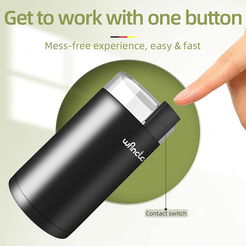 200w High-Power Coffee Grinder Bean Grinder 220V/120V