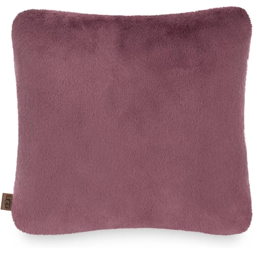 Throw Square Soft Decor Pillow, 20 x 20-inch, Dusty Rose