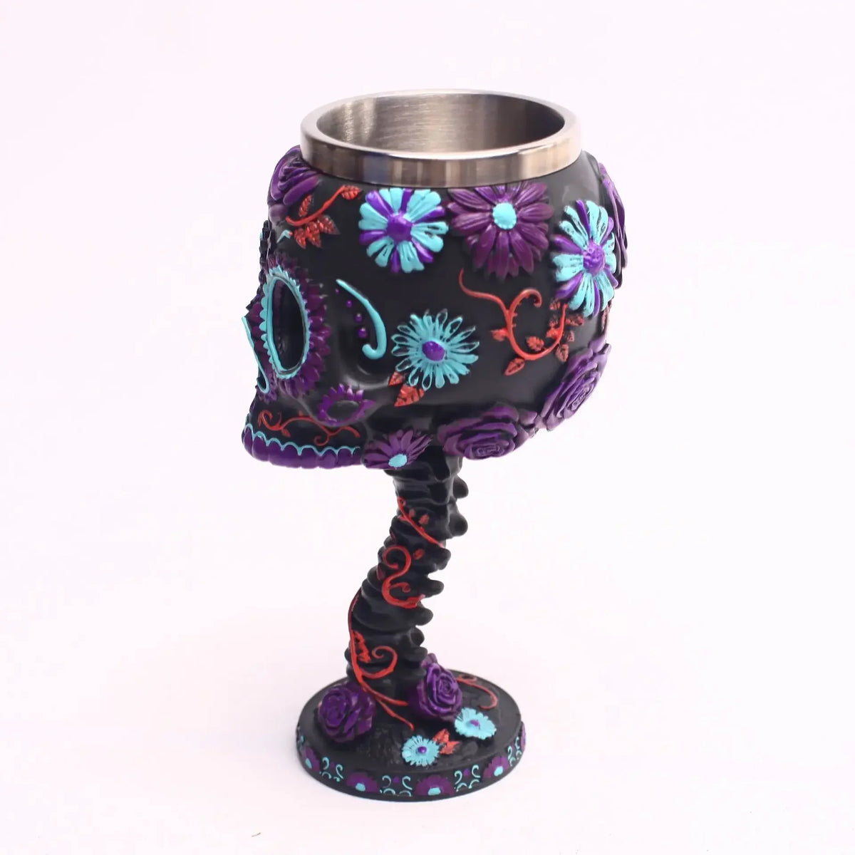 Skull Goblet Resin Steel Cup Creative Beer Mug 3D Wine Glass Mugs