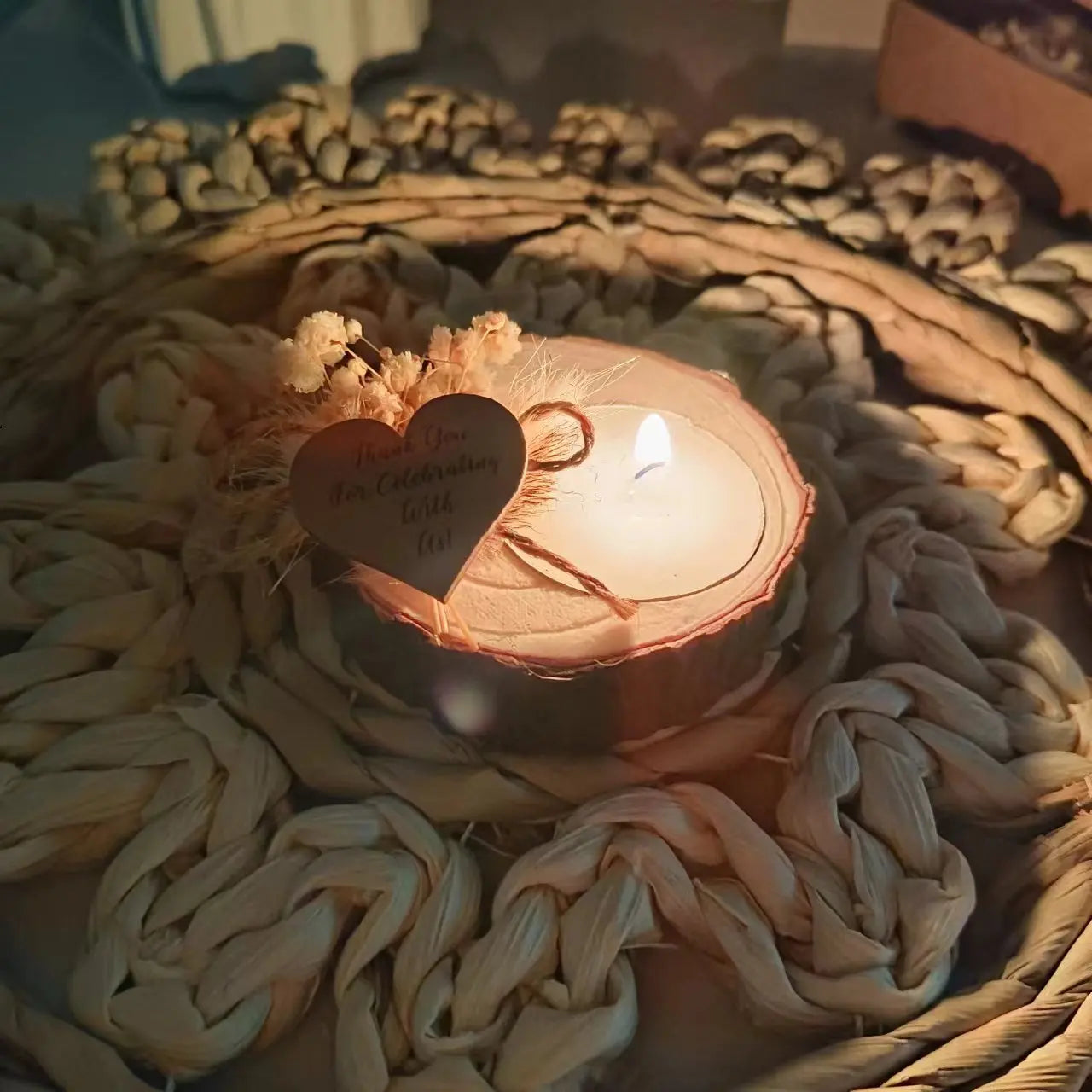 10/15/Pieces Guest Gift Candles  Wooden Tealight Candle Holders