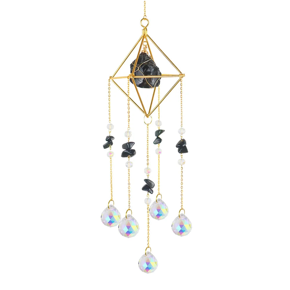 Crystal Prisms Pendant Wind Chime