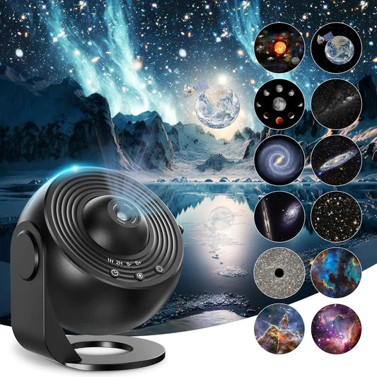 Galaxy Projector, HD Image, 13 Film Discs