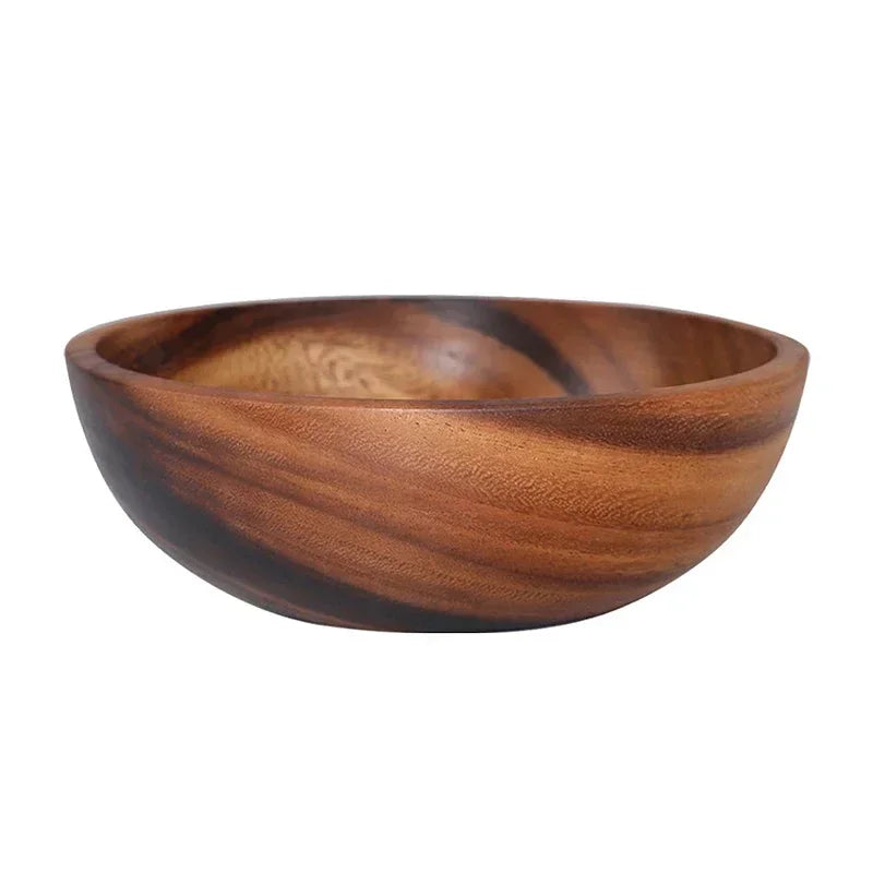 Acacia Wooden Bowl Japanese Style