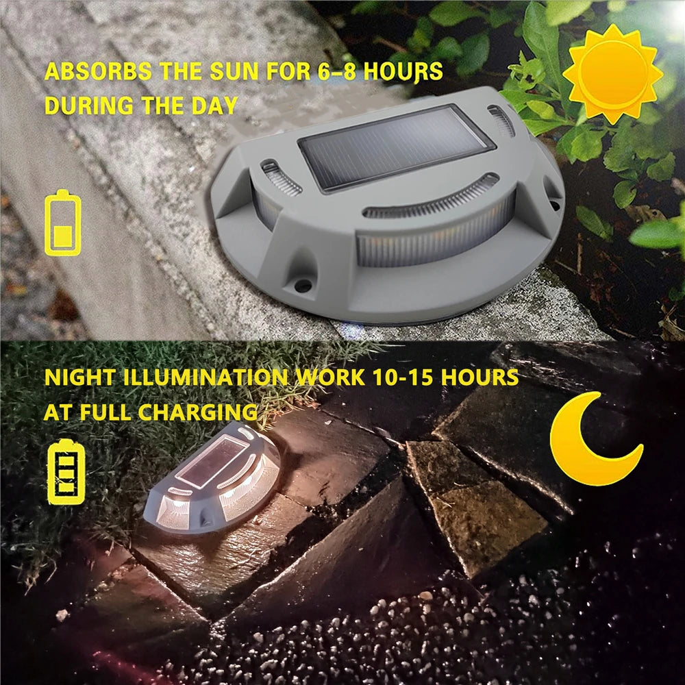 LED Solar Light Outdoor Waterproof  Stair Light Solar Stud