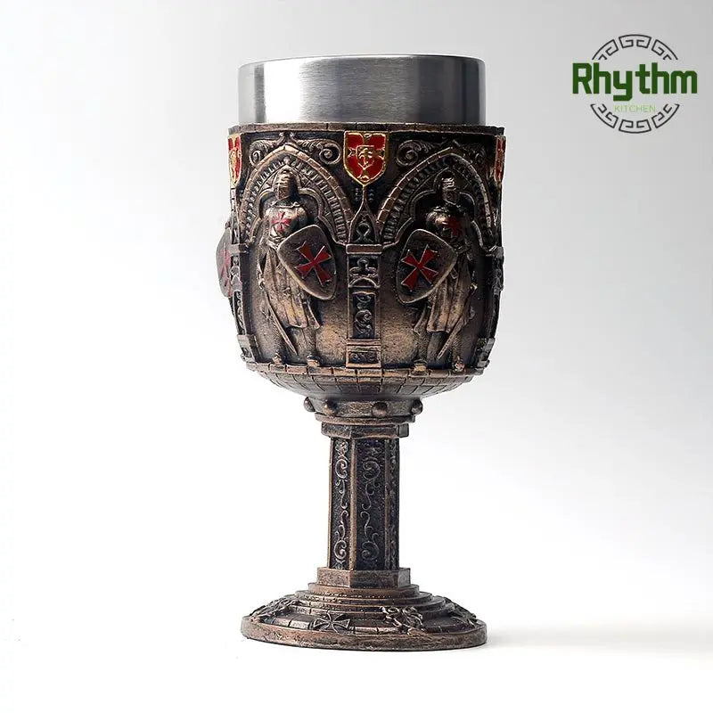 54 Styles Viking Pirate Series: Stainless Steel  Champagne Glass