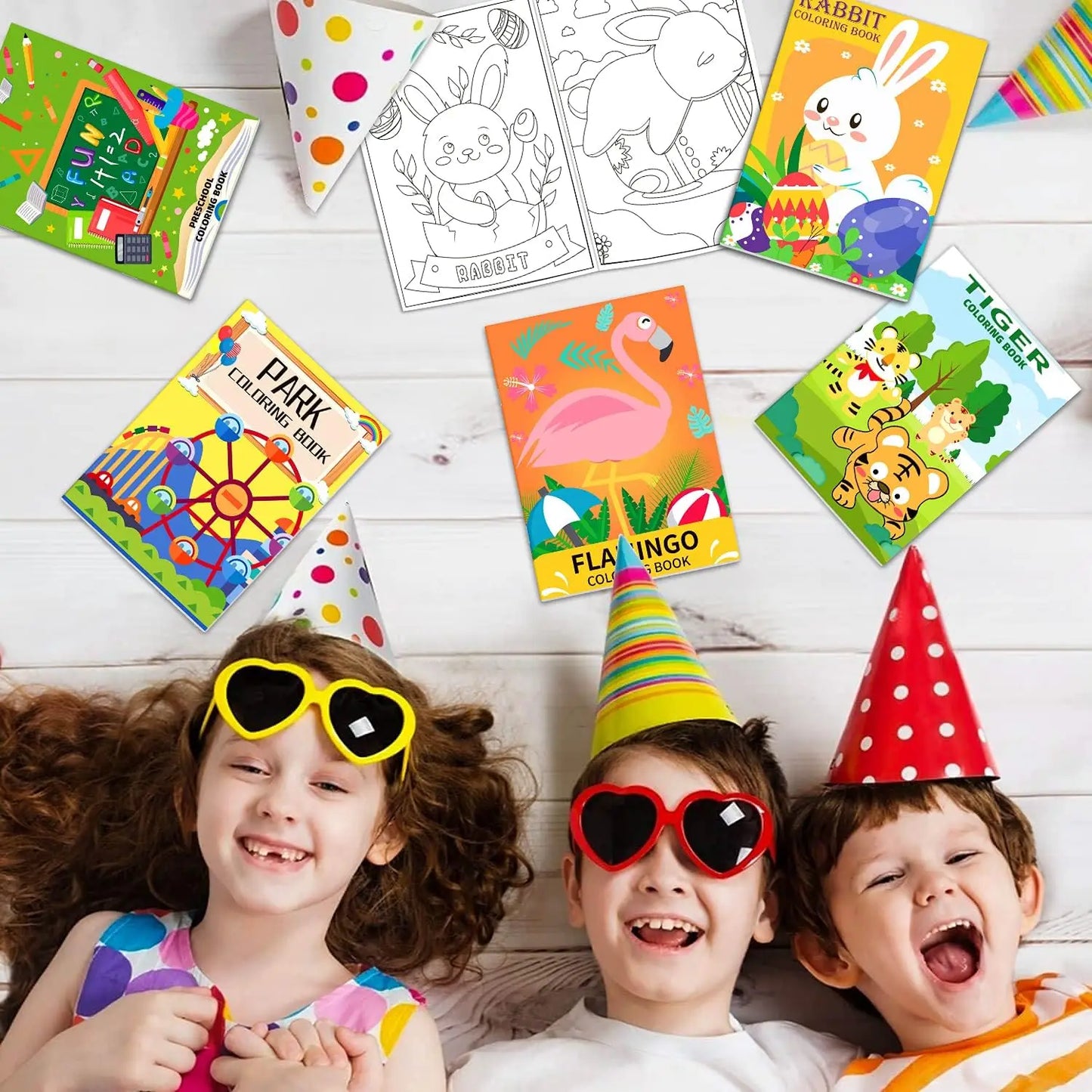 40 Pack Coloring Books for Kids Ages 2-4, 4-8, 8-12