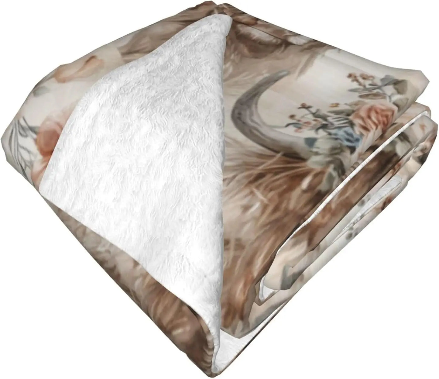 Floral Blanket Gifts  Plush Fleece Throw Blankets, Cozy Soft Warm