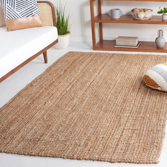 Natural Fiber Collection Area Rug - 6' x 9',  Handmade Jute
