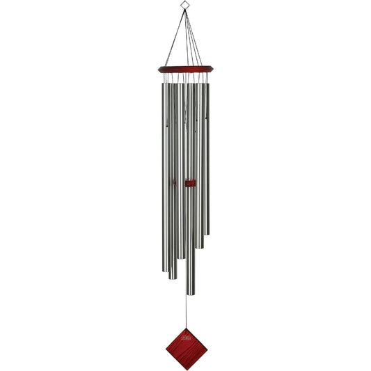 Wind Chimes of Neptune, 54'' Silver Wind Chime