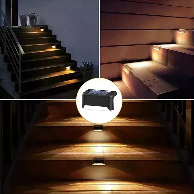 Solar Stair Lights Solar Step Light Outdoor Anti-theft Waterproof