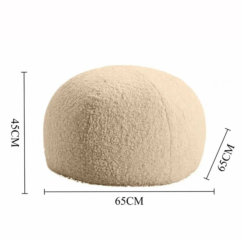 Round Ottomans Puff Pouf Comfortable Lounges