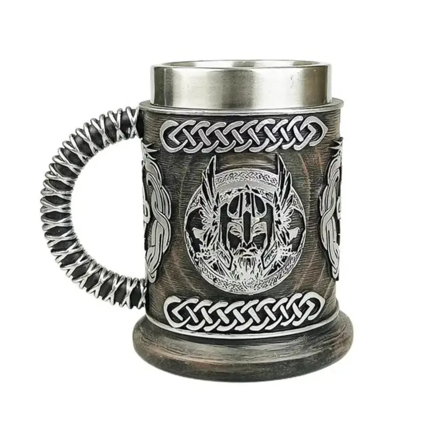 German Beer Mug Medieva Stainless Steel