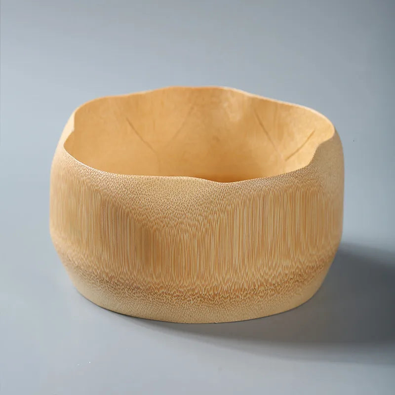Handcrafted Natural Bamboo Bowl Chinese Teabowl