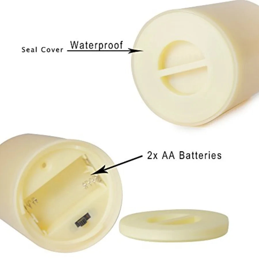 Waterproof Outdoor Battery Operated Flameless Candles