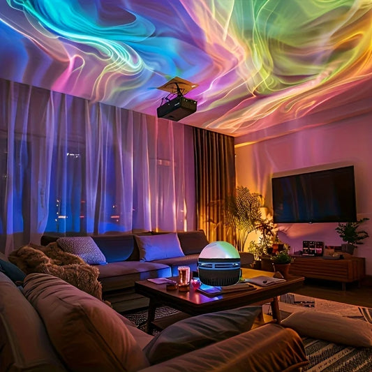 LED Galaxy Projection Light, 2-in-1