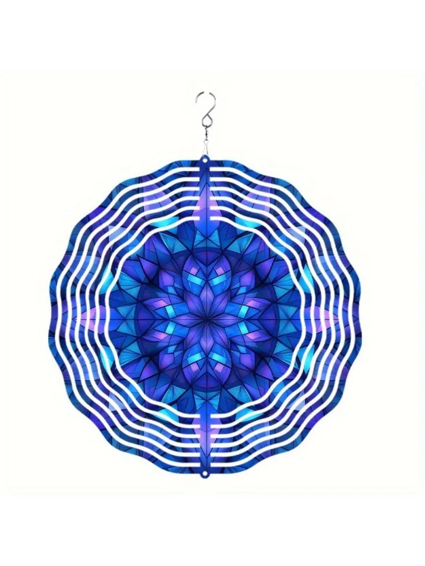 Colorful Kinetic Metal Wind Chime