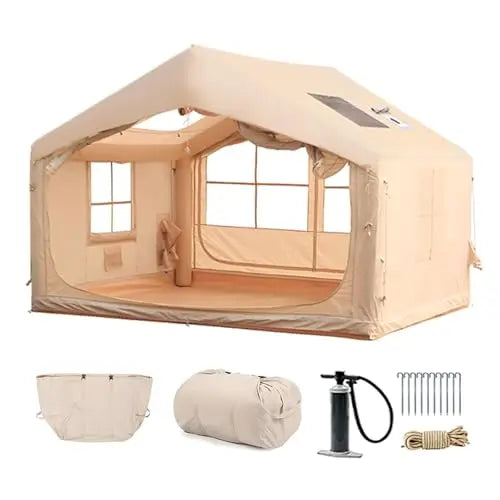 Inflatable Tent for Camping - 6-8 Person