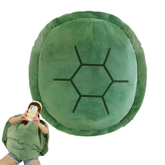 80cm Turtle Shell Cushion Cozy Wearable Sleeping Pillow