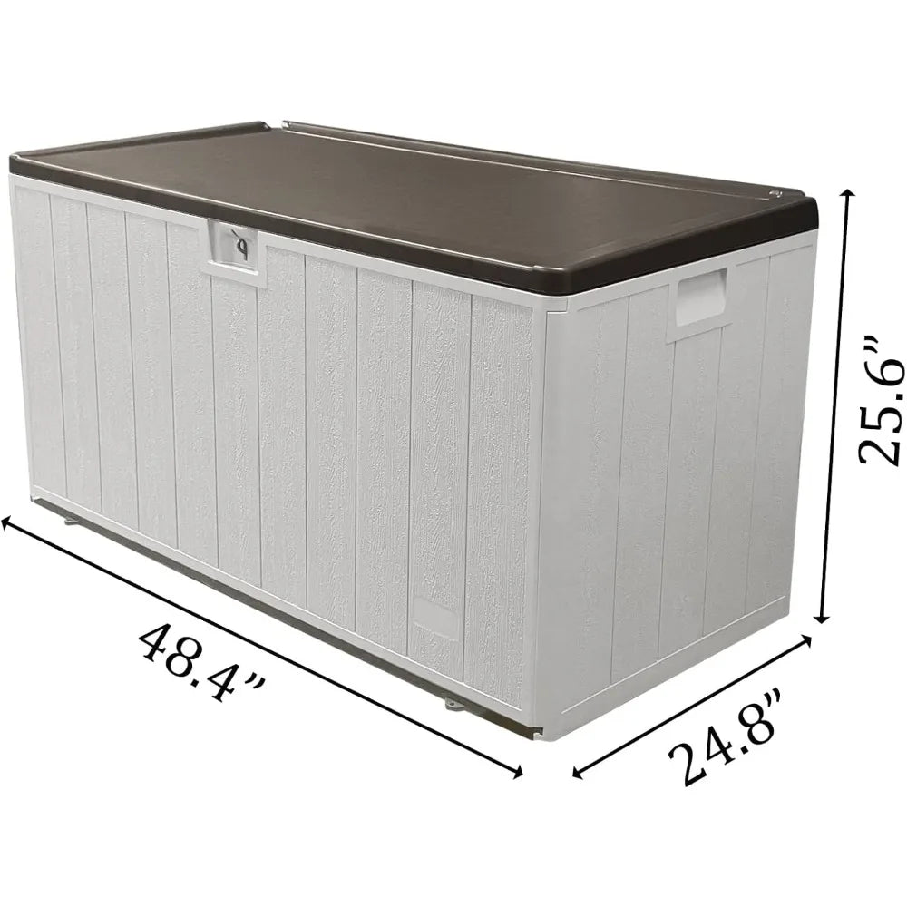 large outdoor waterproof storage container for patio