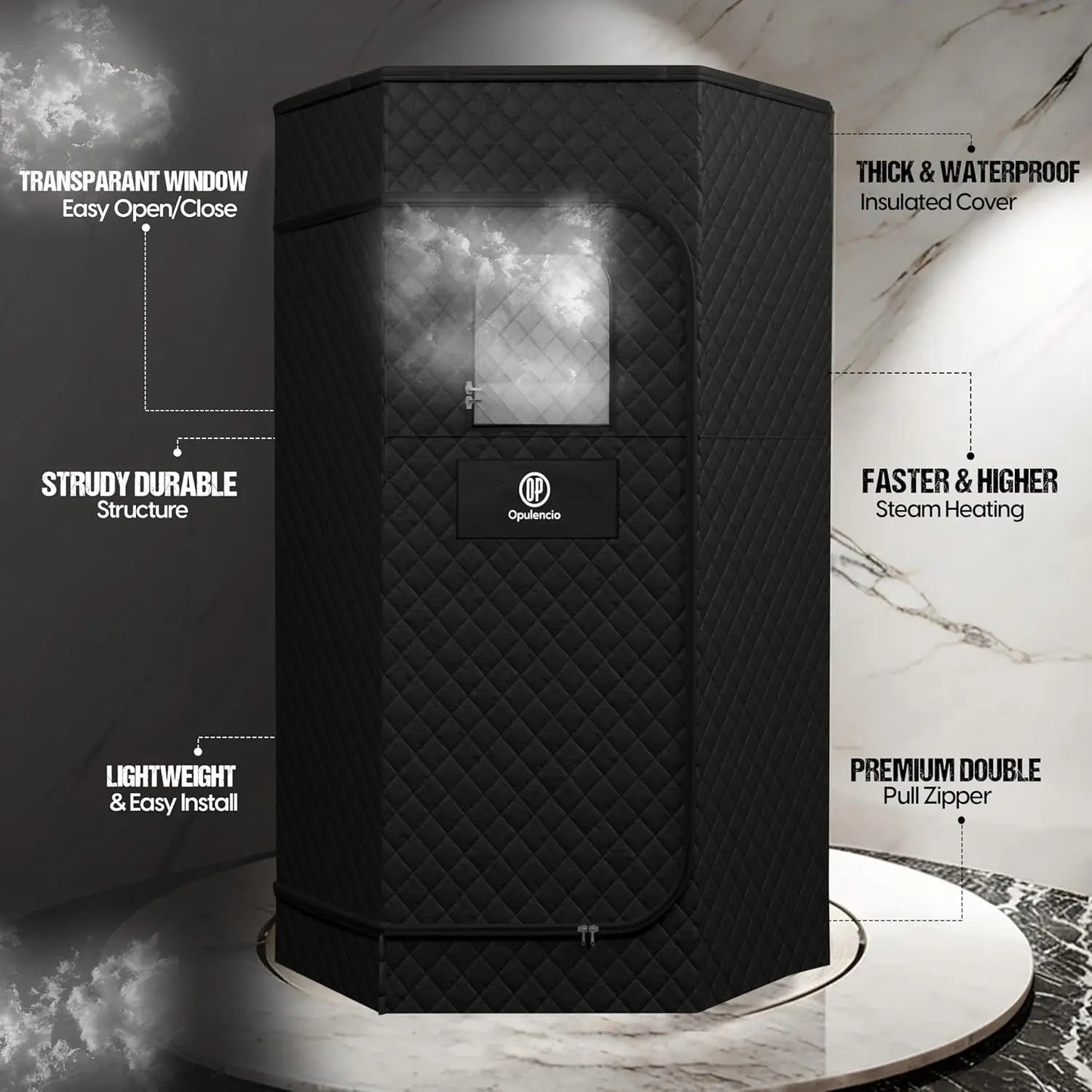 Portable Sauna and Cold Plunge Combo with Ice Tub