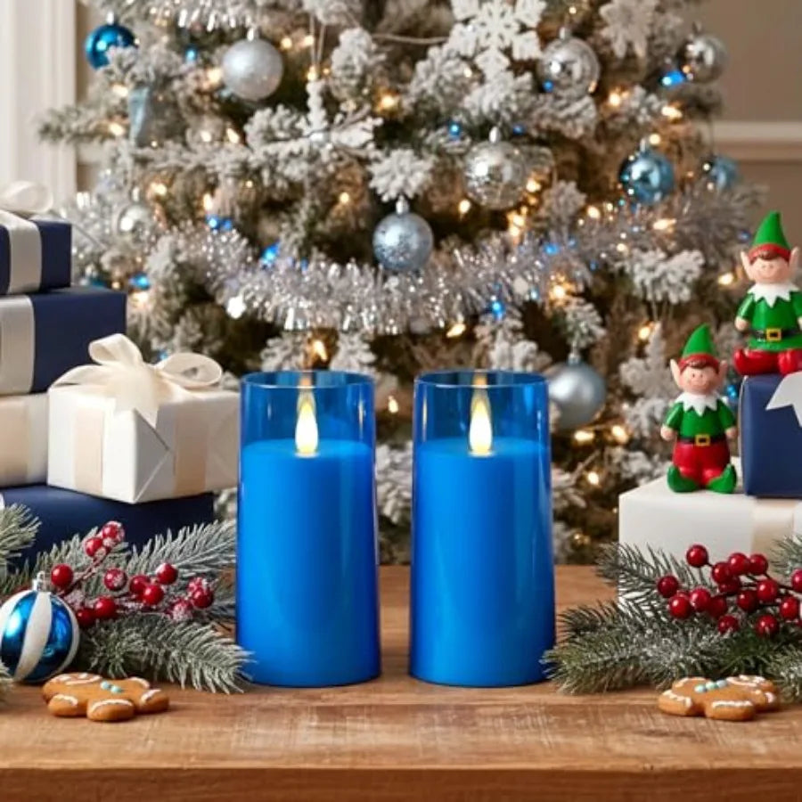 Realistic Flickering Flameless Candles, Battery Operated Candles,