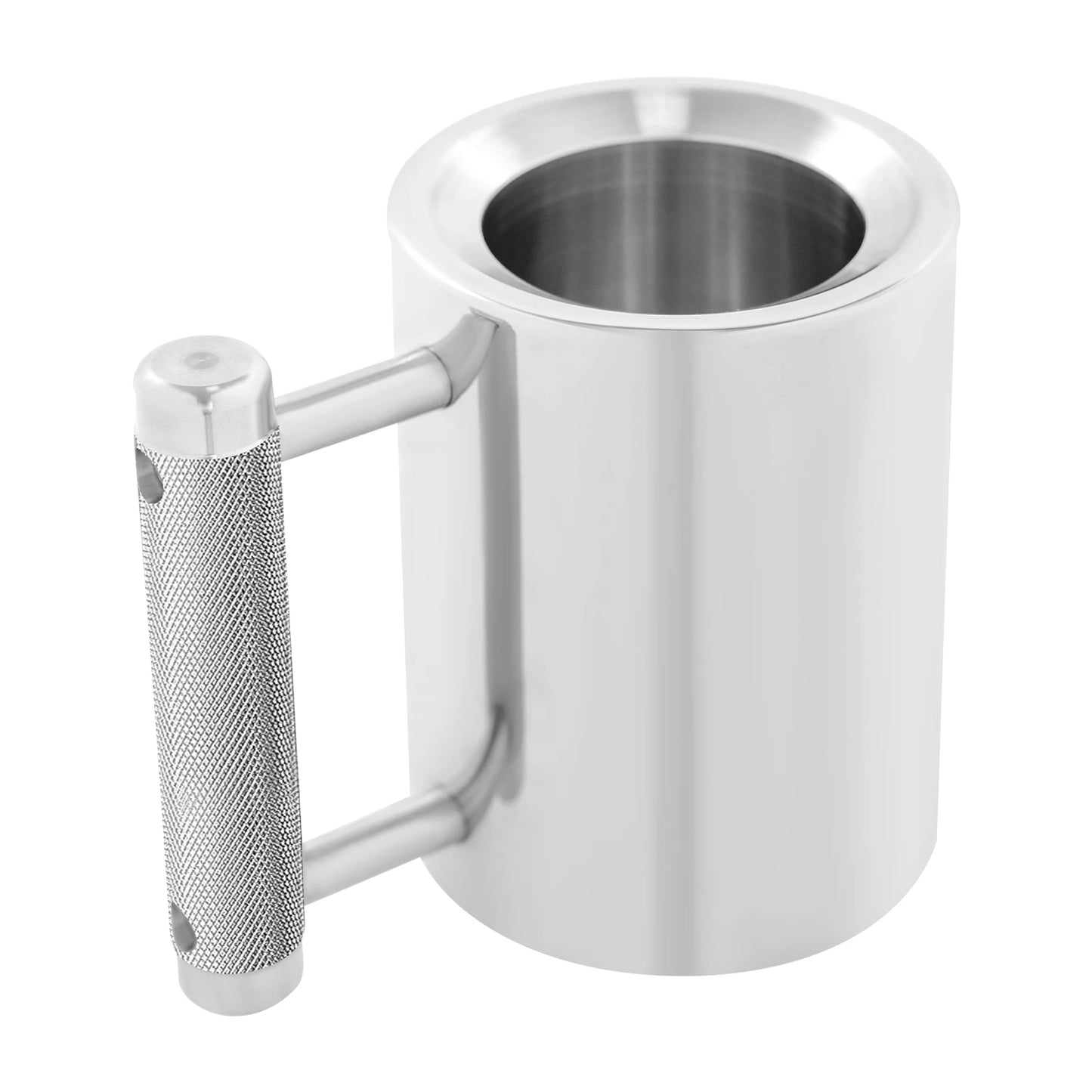 Dumbbell Heavy Cup 18/26lbs, Stainless Steel Fitness Cup 10.56/13.53oz,