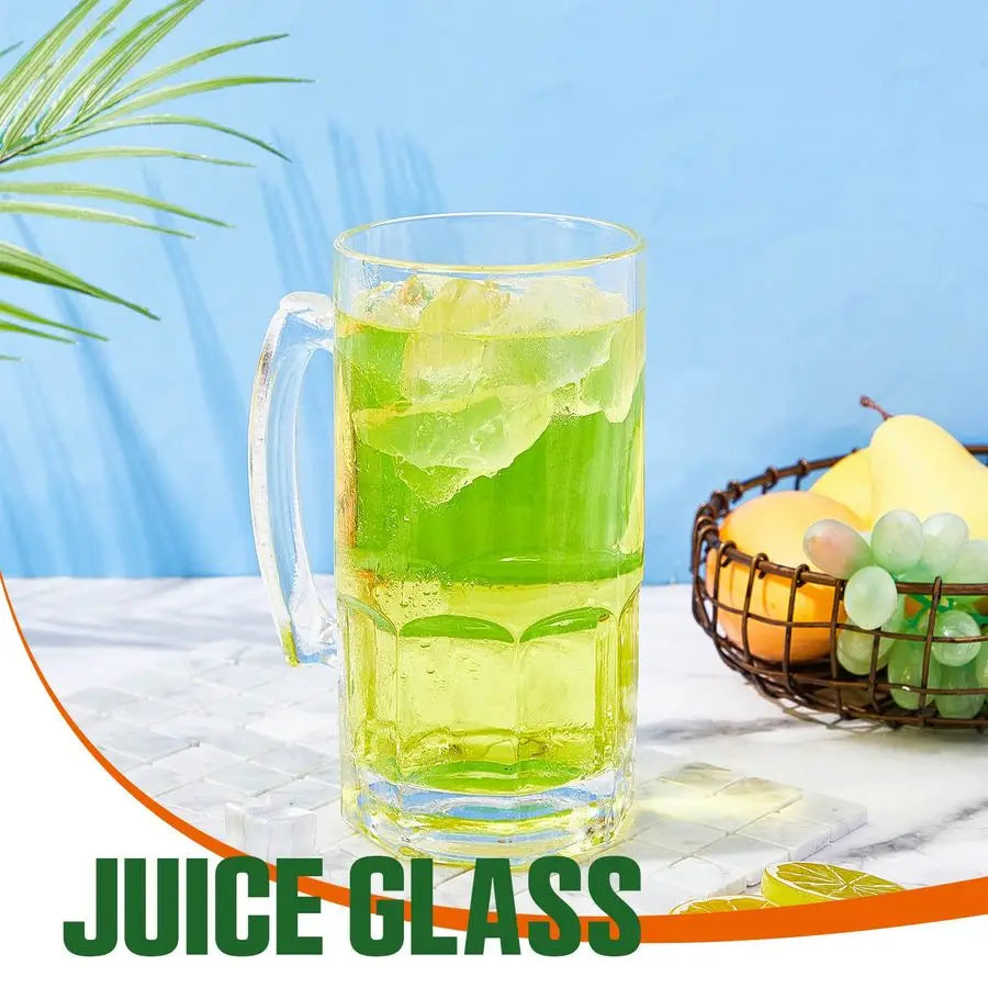 4- 34 oz Extra Large Beer Mugs with Handles