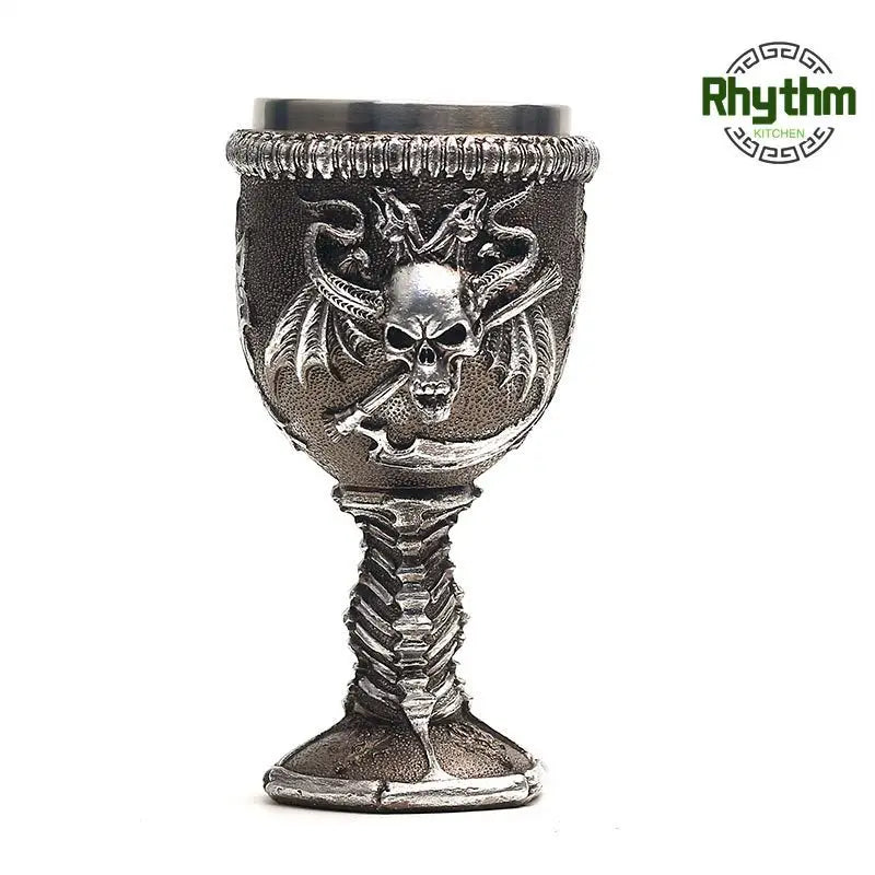 54 Styles Viking Pirate Series: Stainless Steel  Champagne Glass