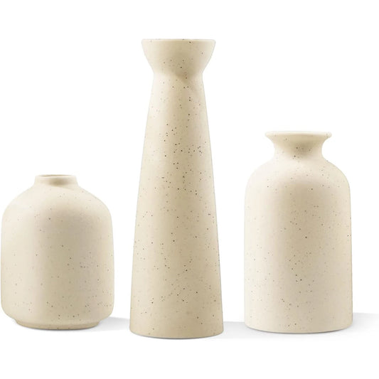 Ceramic vase Set-3 Small Flower vases