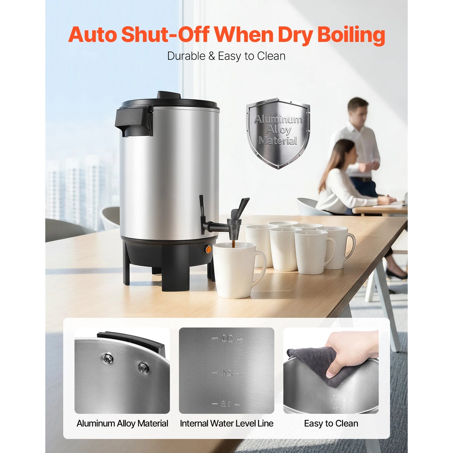 SucceBuy Commercial Coffee Urn