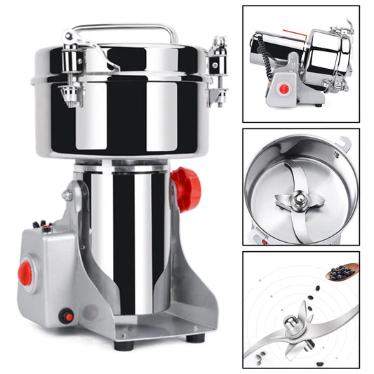 700g Herb Grain Grinder Electric Mill