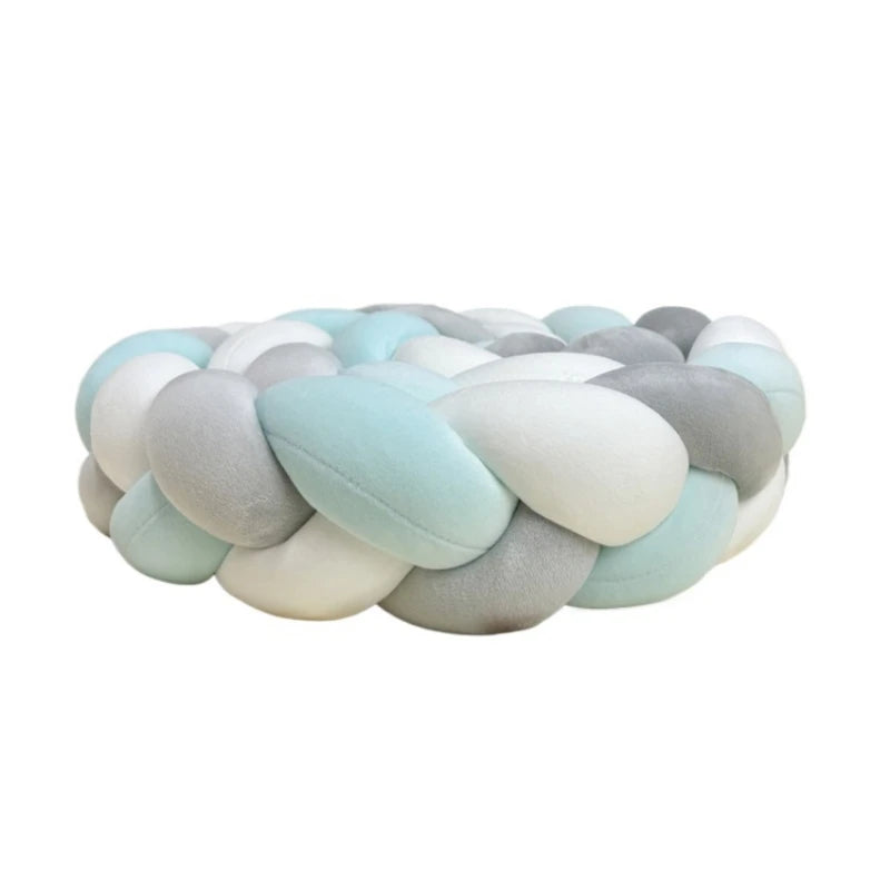 Handmade Knotted Floor Mat Pillow Soft