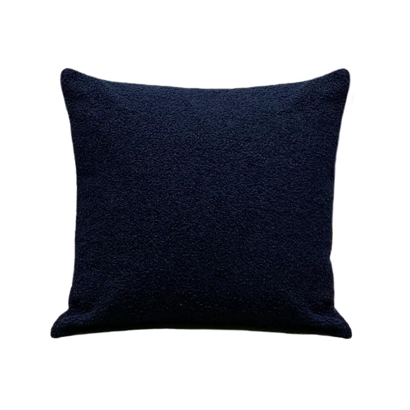 Plush Pillow Cover Cozy Faux Fur Cushion Cover  45*45 Decorative