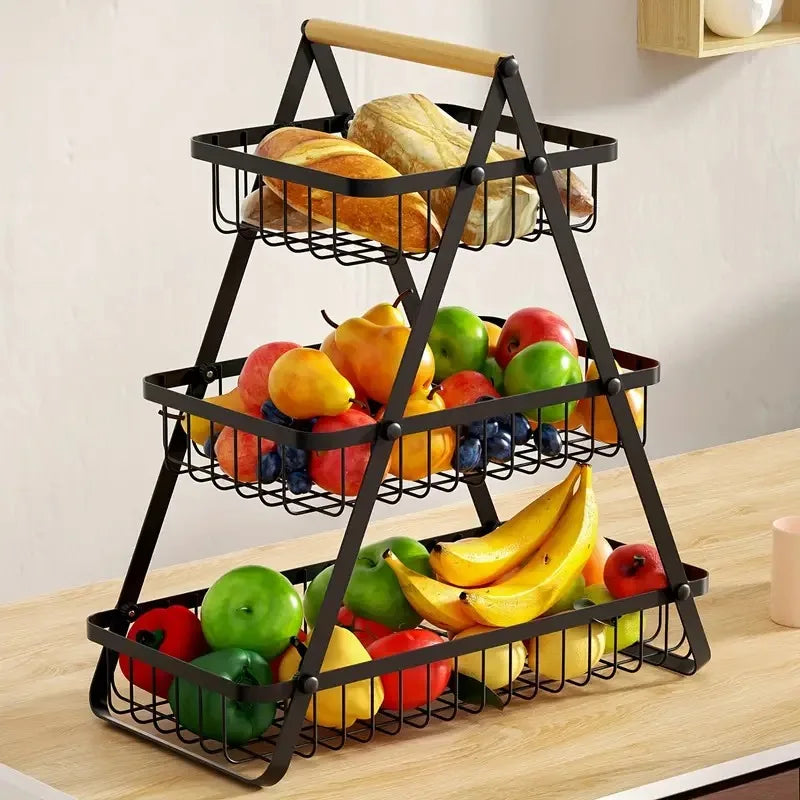 2/3 Tiers Storage Rack Multi-Purpose Fruit And Vegetable
