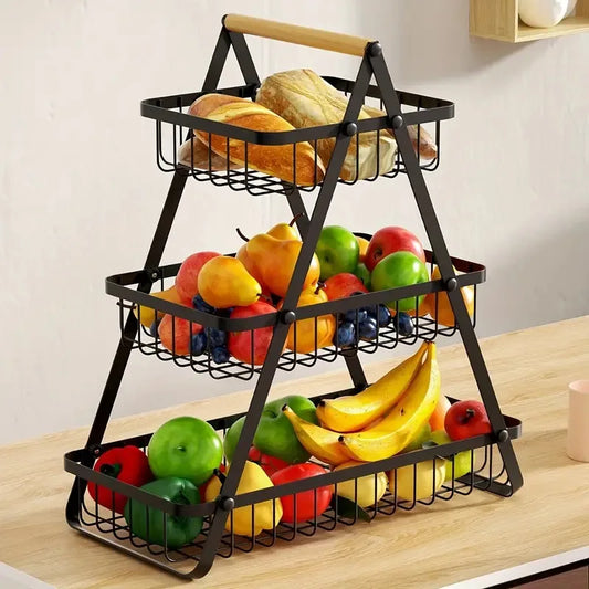 2/3 Tiers Storage Rack Multi-Purpose Fruit And Vegetable
