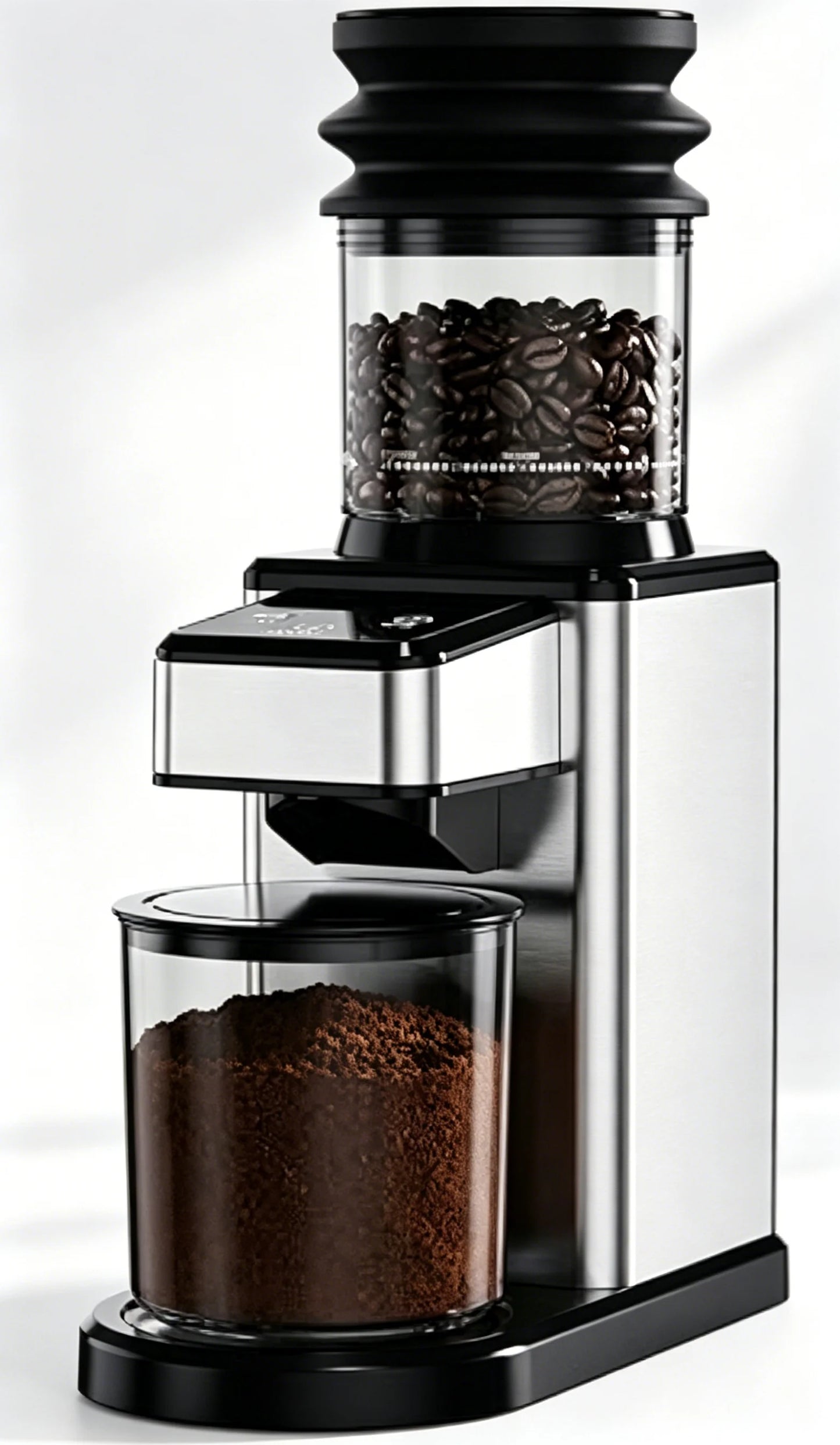 Conical Burr Coffee Grinder Stainless Steel 25 Grind Settings