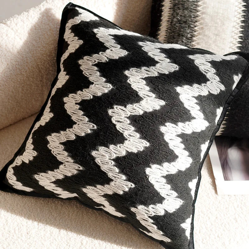 Modern Minimalist Pillows,and High-end Feel. Cushion Fabric