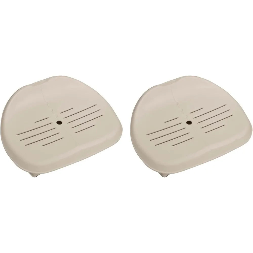 Non-Slip Removable Contoured Seat for Inflatable Hot Tub (2 Pack)