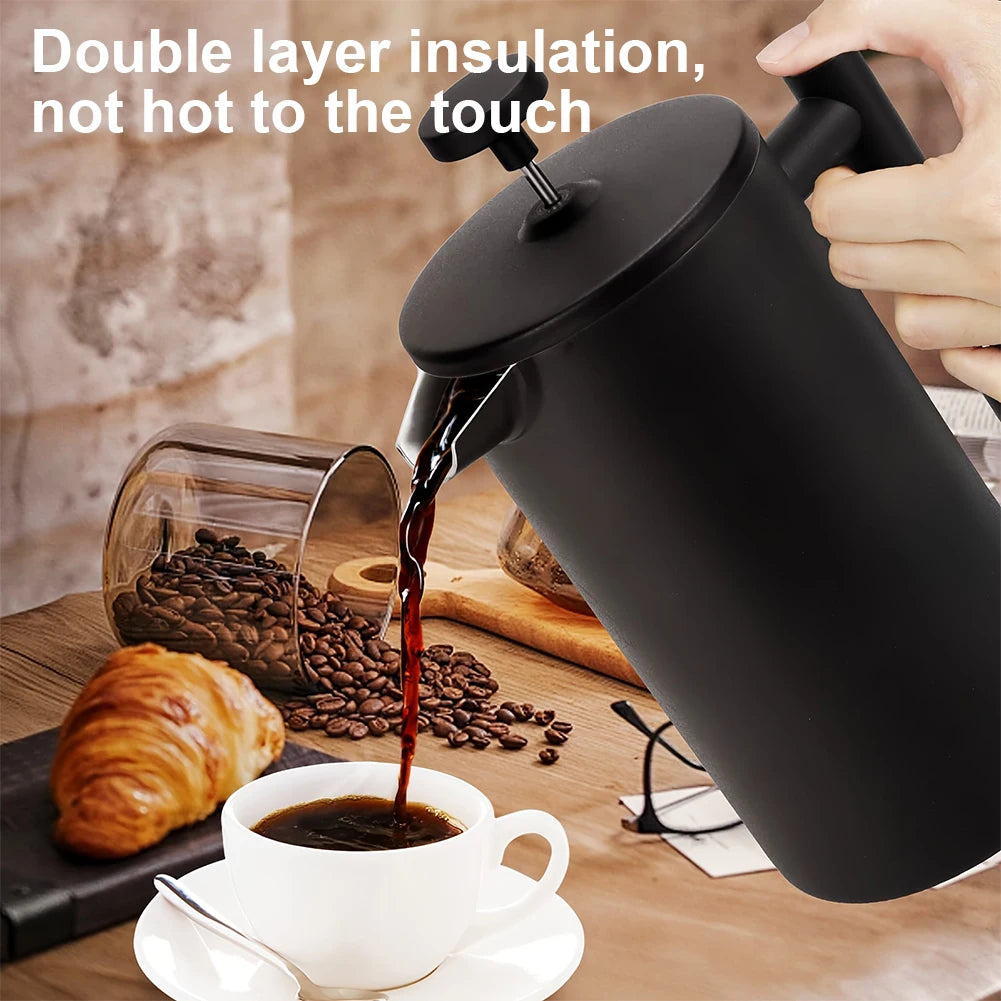 1000ML Coffee Maker Pot French Press Coffee Maker